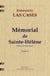Mémorial de Sainte-Hélène Tome 1 - édition du bicentenaire
