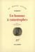 Un homme a catastrophes