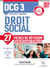 Dcg 3 - droit social - 27 fiches de révision pour réussir l'épreuve (édition 2020/2021)