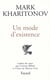 Un mode d'existence