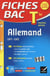 Fiches bac t.13 - allemand - terminale - lv1-lv2