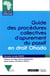 Guide des procédures collectives d'apurement du passif en droit Ohada