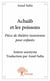 Achaâb et les poissons