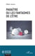 Paraître où les fantasmes de l'être