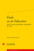 Emile ou de l'éducation dans la presse périodique européenne de 1762