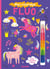 Mon coloriage fluo (Licornes) - Avec stickers offerts