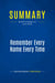 Summary: Remember Every Name Every Time : Review and Analysis of Levy's Book