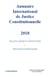 ANNUAIRE INTERNATIONAL DE JUSTICE CONSTITUTIONNELLE 2018- VOL XXXIV