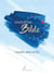 Génération Bible. Grandir dans la foi : Version Semeur. Couverture rigide bleue