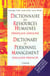 Dictionnaire des ressources humaines français/anglais - dictionary of personnel management english/french