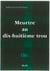Meurtre au dix-huitième trou