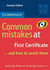COMMON MISTAKES AT FIRST CERTIFICATE...AND HOW TO AVOID THEM