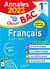 Annales bac - Sujets et corrigés : français écrit + oral - 1re générale (édition 2023)