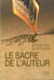 Le Sacre de l'auteur