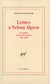 Lettres a nelson algren - un amour transatlantique (1947-1964)