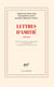 Lettres d'amitié