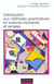 Introduction aux methodes quantitatives en sciences humaines et sociales - edition 2001