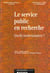 Le service public en recherche
