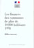 Les finances des communes de plus de 10000 habitants en 1998