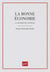 La bonne économie