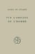Sur l'origine de l'homme - homélies X-XI de l'hexaemeron - introduction texte critique traduction et notes