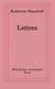 Lettres