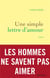 Une simple lettre d'amour