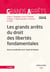Les grands arrêts du droit des libertés fondamentales (4e édition)
