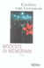 Modeste in memoriam