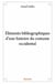 Éléments bibliographiques d'une histoire du costume occidental