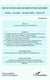 Revue congolaise de droit et des affaires : octobre - novembre - décembre 2012
