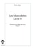 Les Maccabées, livre V - Tome 1