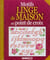 Motifs linge de maison au point de croix