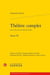 Théâtre complet Tome 4