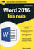 Word 2016 pour les nuls (2e édition)