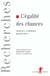 L'egalite des chances