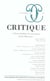 Revue Critique n.702 : Pierre Pachet, les occasions de la réflexion