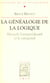 La généalogie de la logique - Husserl - l'antéprédicatif et le catégorial
