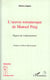 L' uvre romanesque de manuel puig - figures de l enfermement