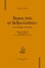 Beaux-arts et belles-lettres : la vie d'eugène fromentin