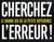 Cherchez l'erreur - le grand jeu de la petite différence