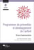 Programmes de prévention et développement de l'enfant - 50 ans d'expérimentation