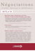 Négociations 2017/2 - 28 - Stages, Turning Points, and Crises: A revisite, 30 Years On / Médiation,