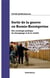 Sortir de la guerre en bosnie-herzégovine - une sociologie politique du témoignage et de la civilité