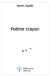 Poème crayon
