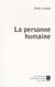 La personne humaine
