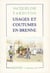 Usages et coutumes en brenne