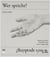 Michael muller who's speaking? /anglais/allemand