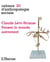 Cahiers d'anthropologie sociale Tome 20 : Claude Lévis-Strauss, penser le monde autrement
