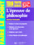 L'epreuve de philosophie - terminale